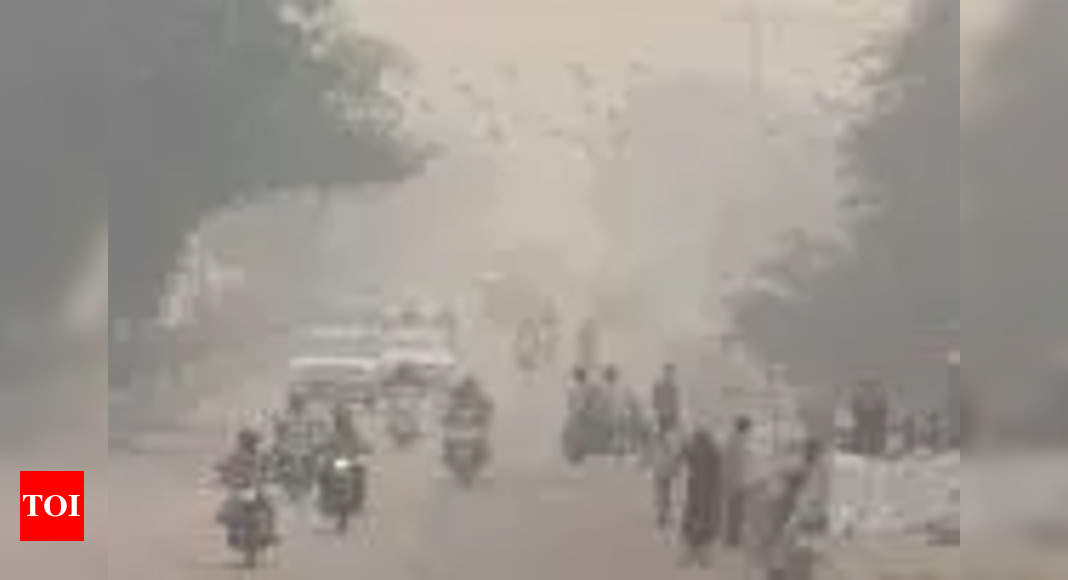 Delhi choked by severe air pollution; fog alert issued.