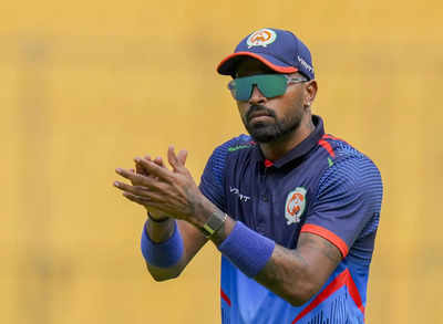 Hardik Pandya to miss first few games of Vijay Hazare Trophy, to join Baroda squad at a later stage