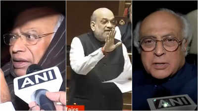 'Feito de mentiras': Congresso critica o ministro da União, Amit Shah, por seus comentários em Rajya Sabha