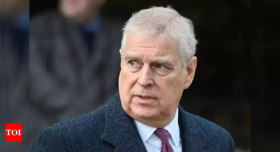 ‘He wouldn’t leave me alone’: Woman claims Prince Andrew stared at her breast during royal function years ago – Times of India