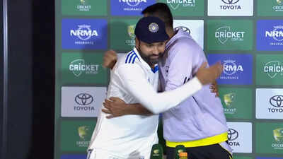 R Ashwin retires: Emotional scenes, a warm hug as Rohit Sharma bids good bye to his teammate