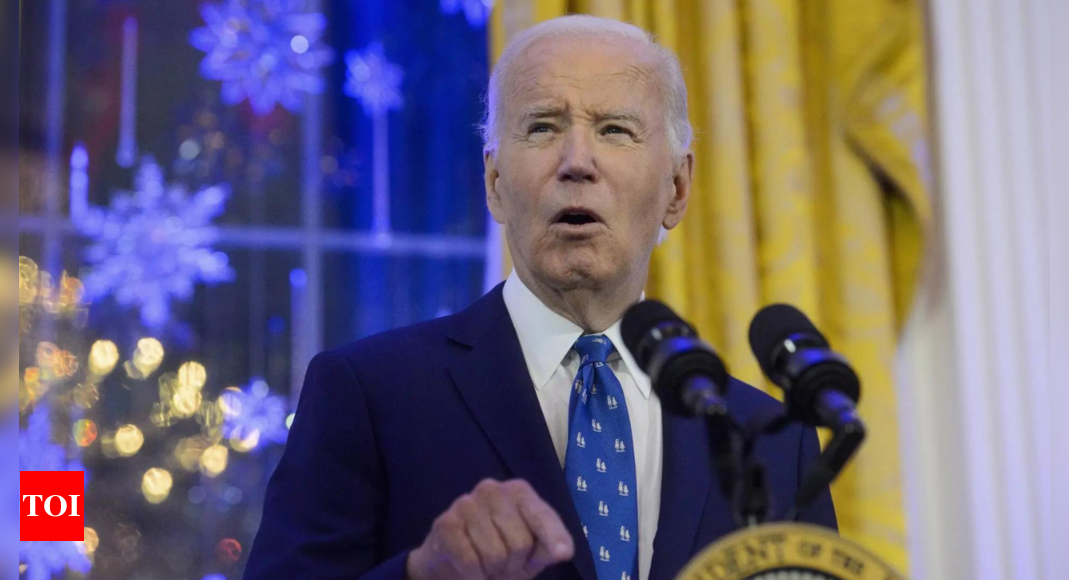 Biden explains New Jersey drone mystery: No danger, they are copycats – Times of India