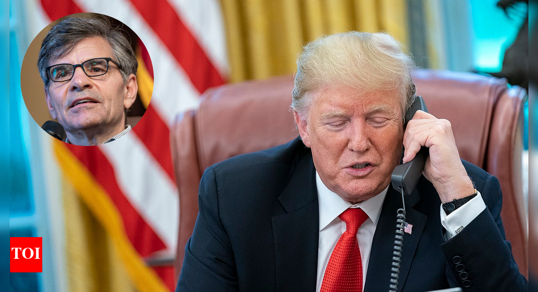 1500万ドルの訴訟：トランプ大統領を「強姦犯」と呼んだABCアンカーのジョージ・ステファノプロス氏は「屈辱を受けた」ワールドニュース