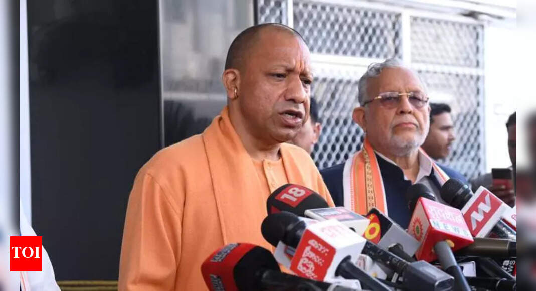 Yogi Adityanath : 'BJP works to empower Dalits, Congress only talks ...