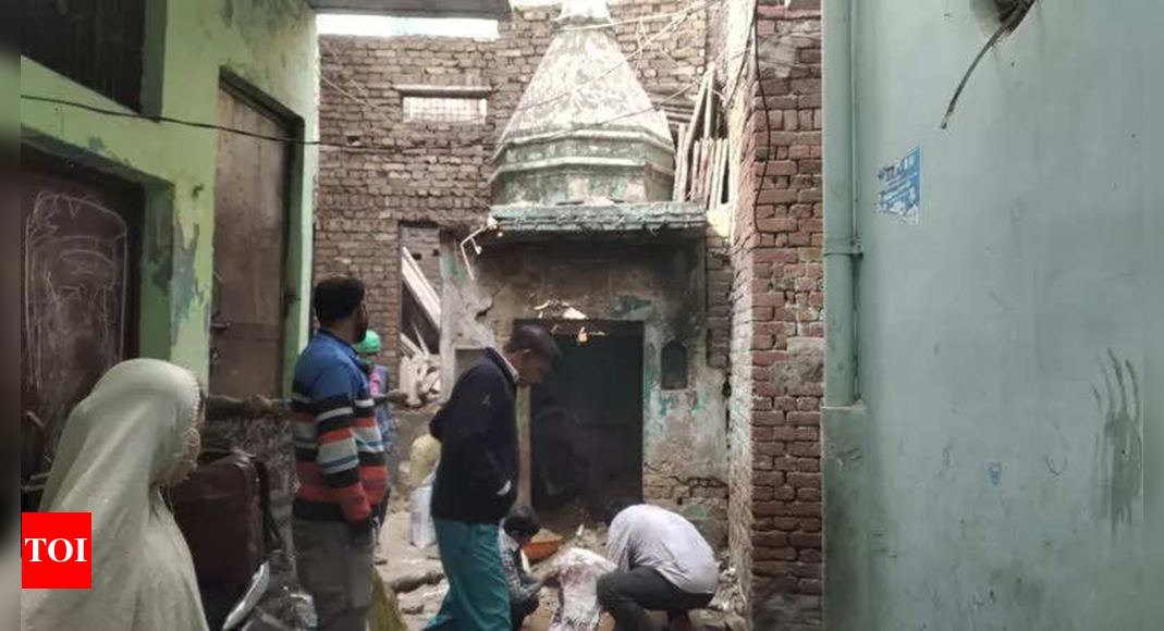 Shivling discovery sparks temple restoration demands in Aligarh