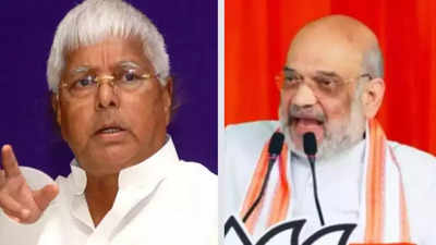 'Gone mad, should resign': Lalu Yadav takes jibe on Amit Shah over remarks on Ambedkar