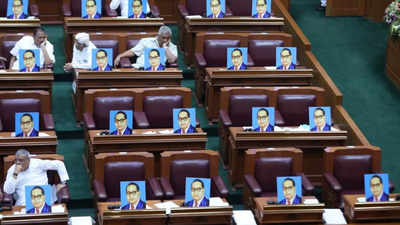 Ruckus in Karnataka assembly over alleged remarks on Dalit icon BR Ambedkar