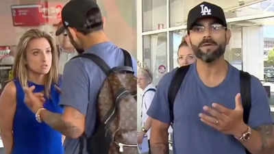 "You can't film without asking me": Irritated Virat Kohli on arriving at Melbourne Airport