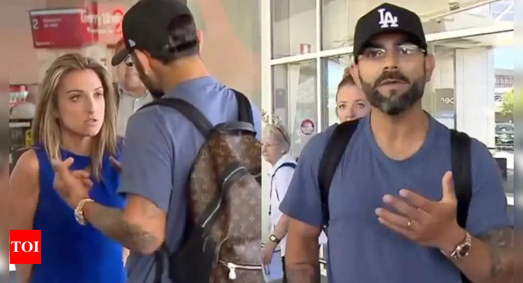 “You’ll be able to’t movie with out asking me”: Irritated Virat Kohli on arriving at Melbourne Airport | Cricket Information – Occasions of India