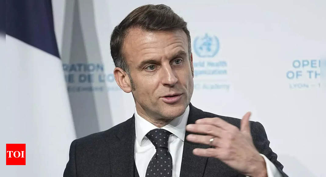 French president arrives in Mayotte to survey Cyclone Chido damage – Times of India