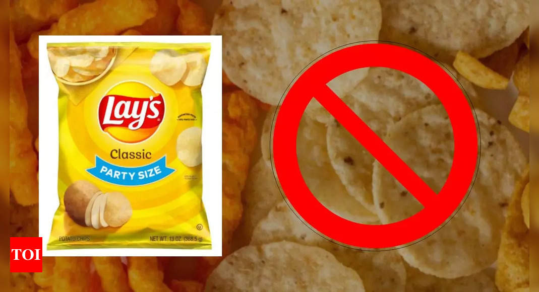 Frito-Lay issues limited recall of Lay’s Classic Potato Chips in these US states – Times of India