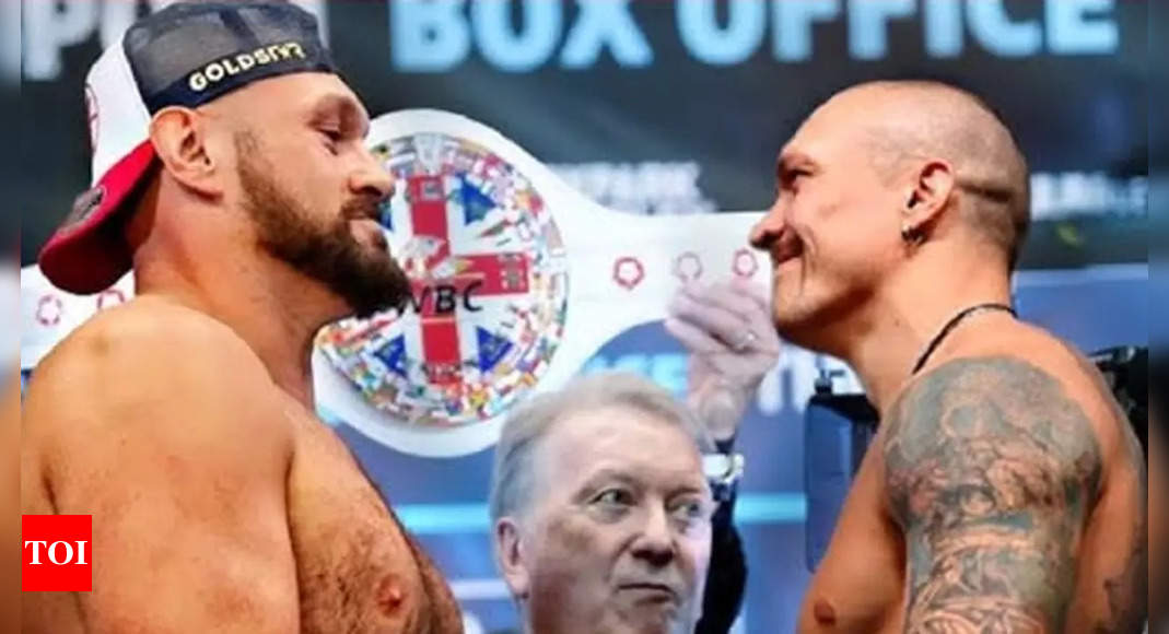 0 Million Saturday Evening Blockbuster: Tyson Fury eyes revenge in opposition to Oleksandr Usyk | Boxing Information – Occasions of India