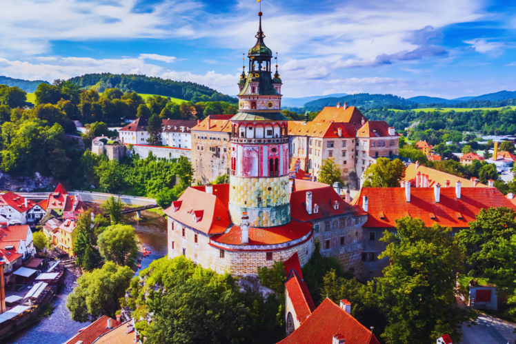 Česk&yacute; Krumlov, Czech Republic