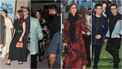 Shah Rukh Khan-Gauri Khan, Aishwarya Rai Bachchan-Abhishek Bachchan, Kareena Kapoor Khan and more celebs grace Ambani school's annual day function