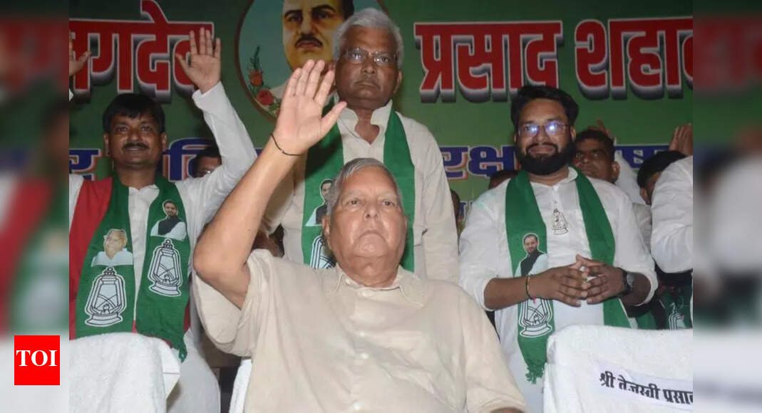 Ambedkar row: Shah has gone mad, he should quit, says Lalu, NDA hits ...