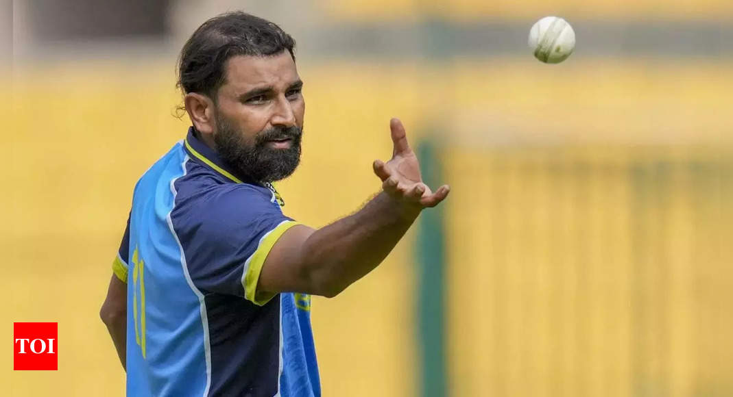 Mohammad Shami to be rested for Bengal’s Vijay Hazare opener | Cricket News – Times of India