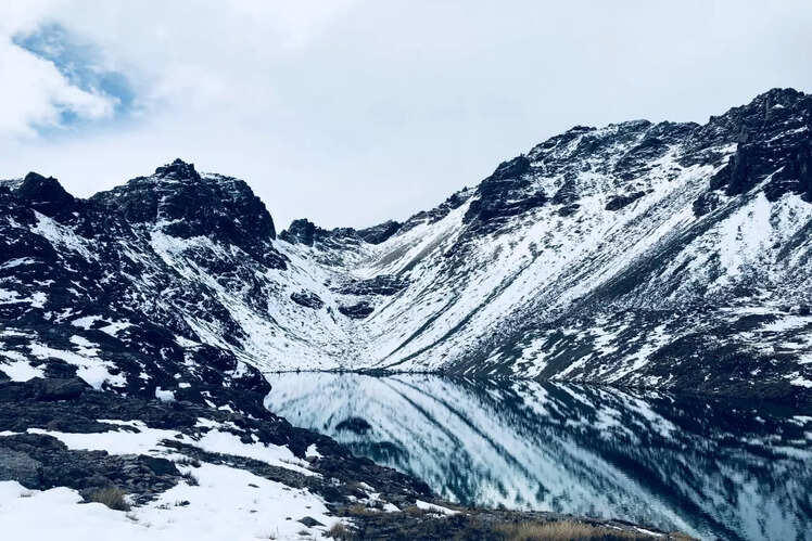 Tsomgo Lake in Sikkim, India