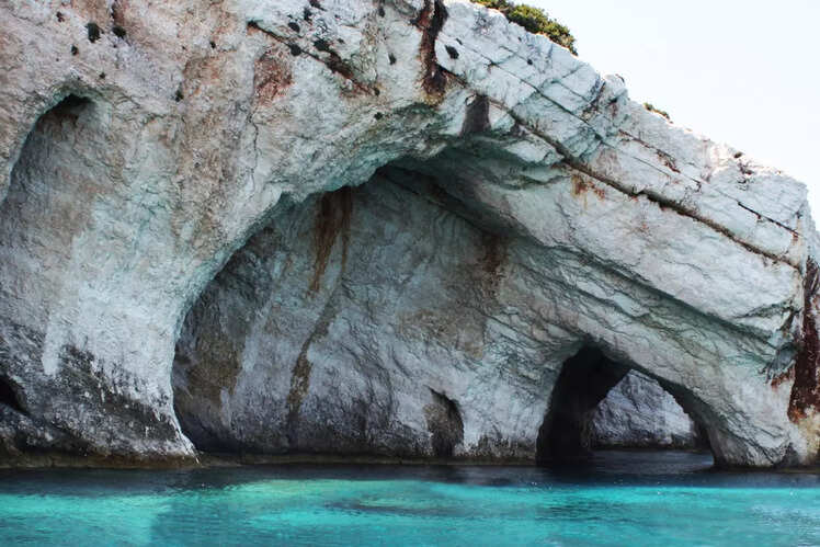 Blue Cave, Greece