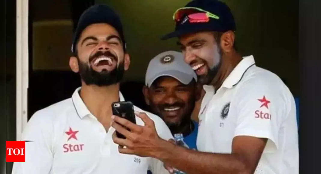 R Ashwin makes witty response to Virat Kohli’s emotional farewell post | Cricket News – Times of India