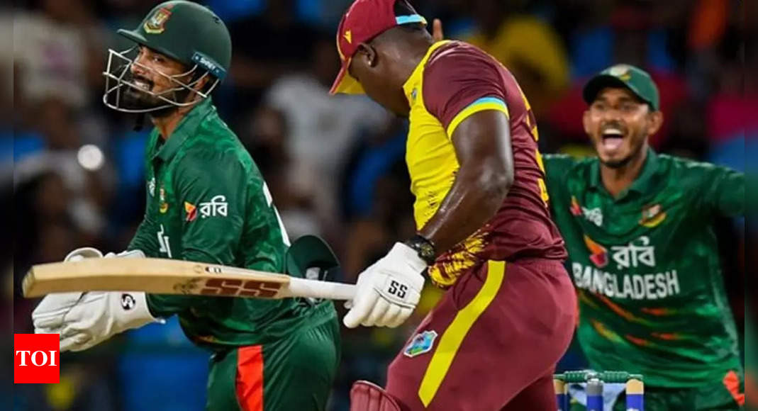 Bangladesh complete 3-0 T20I series sweep over West Indies