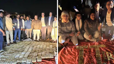 Massive seizure in IT raids: 52 kg gold, over Rs 10 crore cash found in abandoned vehicle in Bhopal