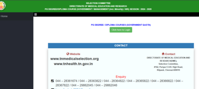 Tamil Nadu NEET PG counselling 2024: Round 2 provisional seat allotment results declared, Check direct link here