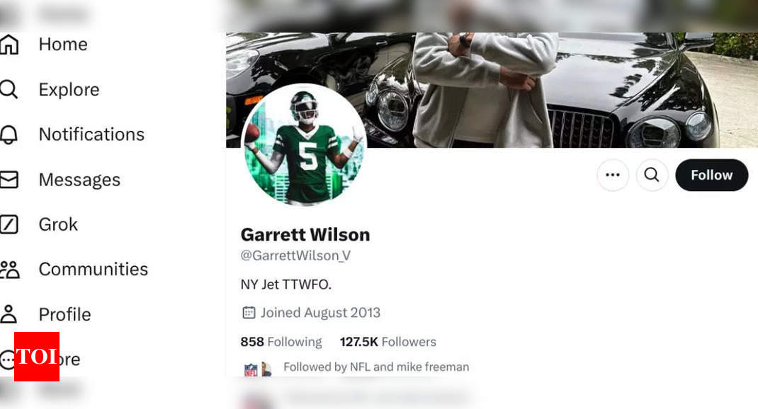 Did New York Jets Wide Receiver Garrett Wilson Deny Trade Rumours With His Bio? | NFL News – Times of India