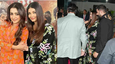 Aishwarya Rai Bachchan serves 'sustainable fashion' goals, as she repeats her outfit, fans laud the actress - WATCH VIDEO