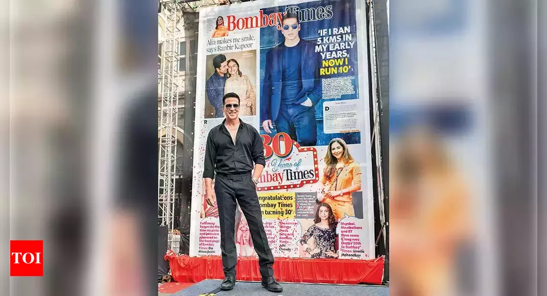 Bombay Times has always been a big part of our film industry: Akshay Kumar