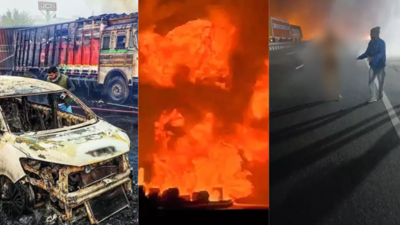 Jaipur gas tanker explosion: Man in flames walked 600m seeking help, but people just recorded videos