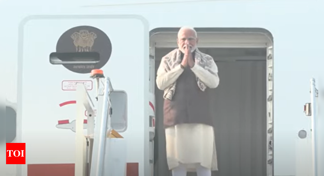 PM Modi visits Kuwait Live Updates: PM Modi leaves for Kuwait for two-day visit