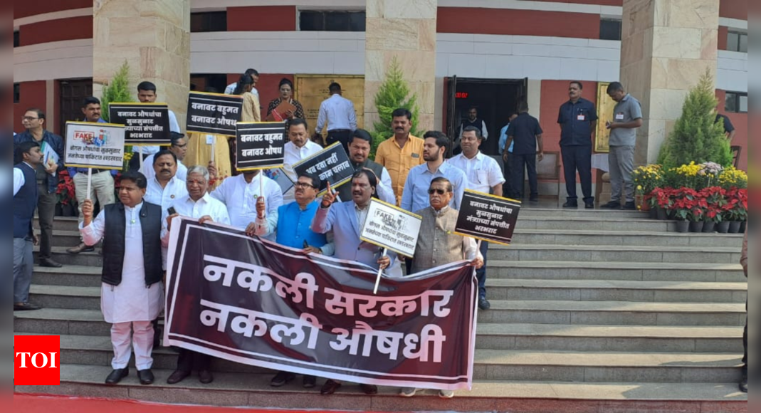 Congress protests against fake medicine scam, demands action in 60 days