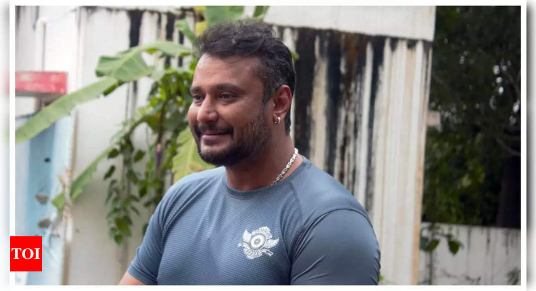 Darshan Thoogudeepa visits Mysuru farmhouse after securing bail in Renukaswamy murder case