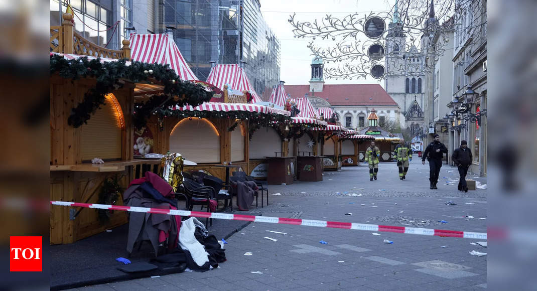 Elon Musk calls German Christmas market attack 