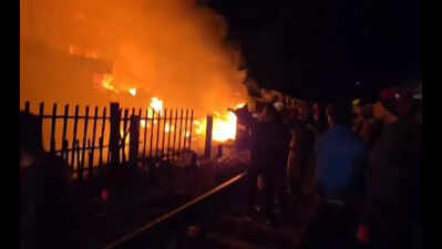 22 shops gutted in Margherita market arson