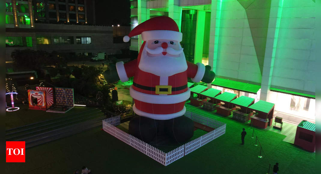 Christmas cheer welcomes Chandigarh in decked up mall