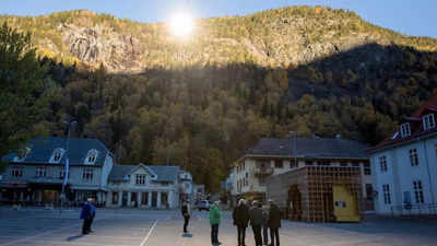 The town which invented its own sun