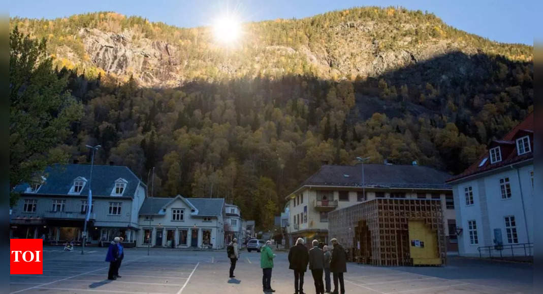 The town which invented its own sun