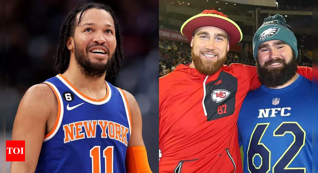 “That's a good dog name”: Travis and Jason Kelce hilariously back Jalen Brunson as top sports inspired pet name