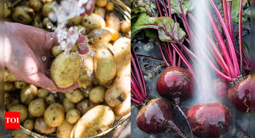 5 Ways to clean root vegetables before cooking