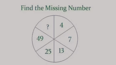 Optical Illusion: Only a real math genius can spot the missing number