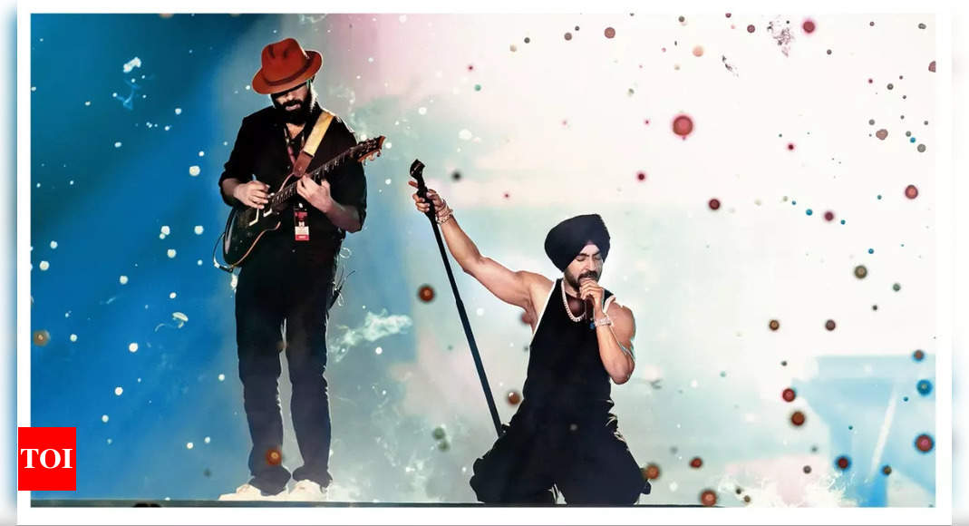 Diljit Dosanjh at his Mumbai concert: 'Enjoy life, don’t let anyone disturb your peace'