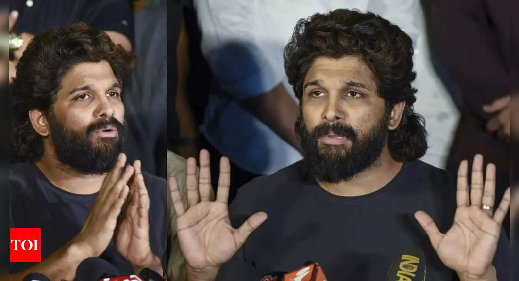 Hours after CM Revanth Reddy's statement on stampede in Pushpa-2 premier show, Allu Arjun refuted & called it character assassination