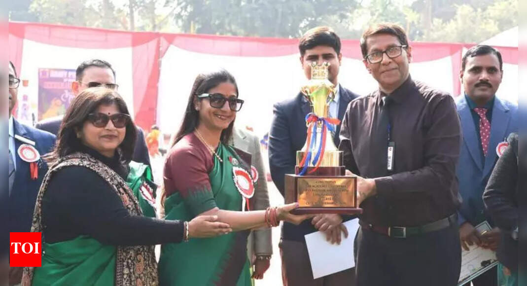 Students’ skills on show at sports day | Lucknow News - Times of India