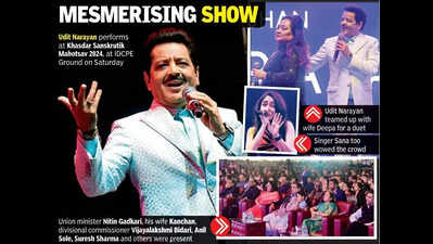 Electrifying Udit Narayan Rocks Khasdar Mahotsav