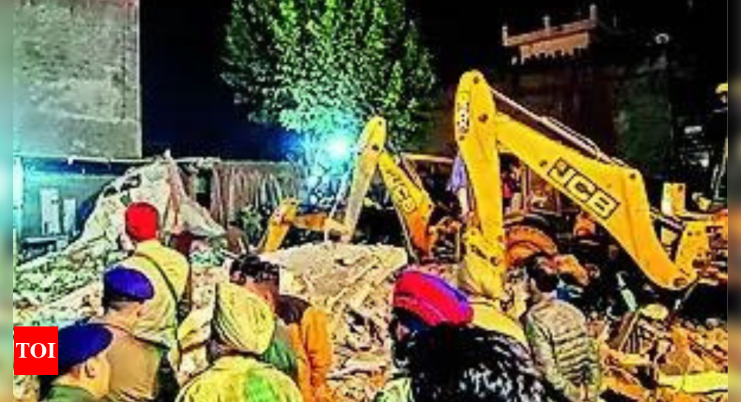 Woman dead in Punjab's Mohali building collapse, many feared trapped