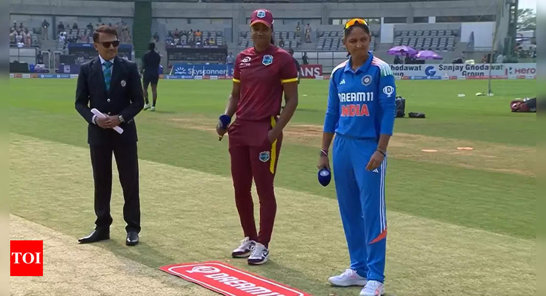 India Women 140/1 in 28.1 Overs | India Women vs West Indies Women, 1st ODI Live Score  – The Times of India