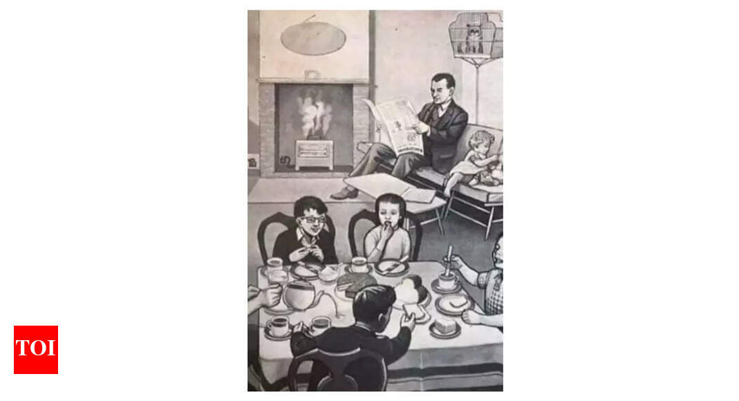 Brain teaser: Only those with sharp observation power can find mistakes in this vintage cartoon picture