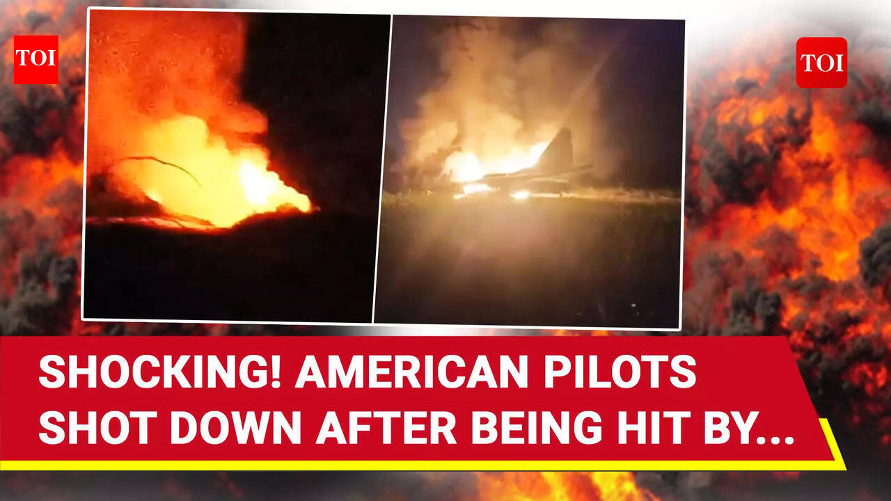 American Pilots Shot Down Over Red Sea After F/A 18 Fighter Jet Gets ...