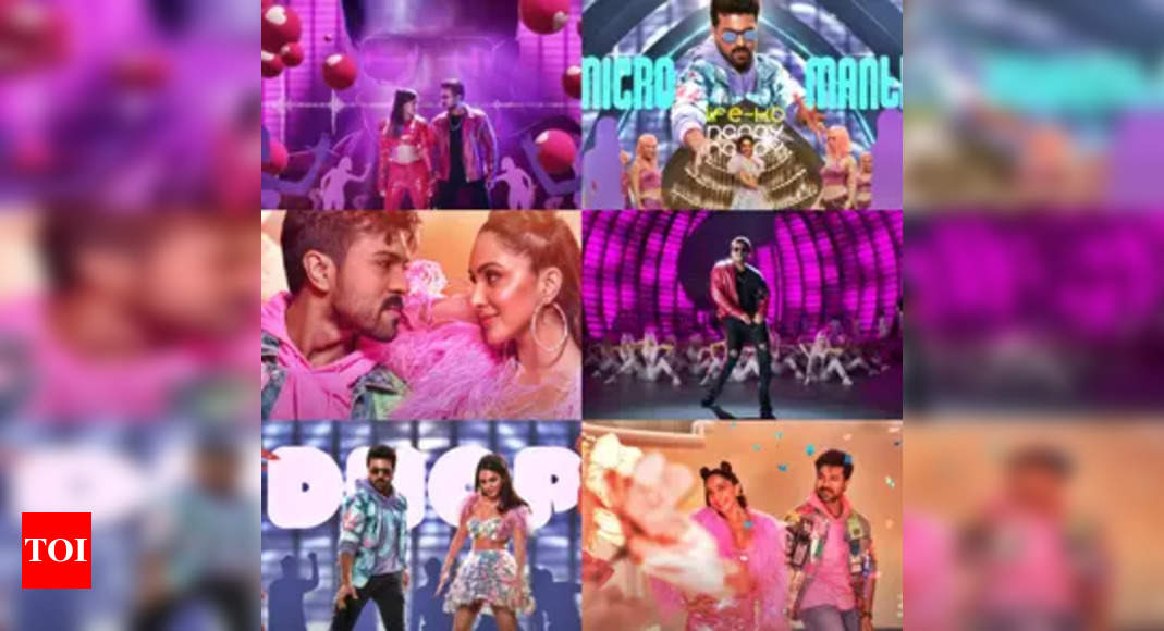 Ram Charan and Kiara Advani showcase energetic moves in Game Changer's song 'Dhop'